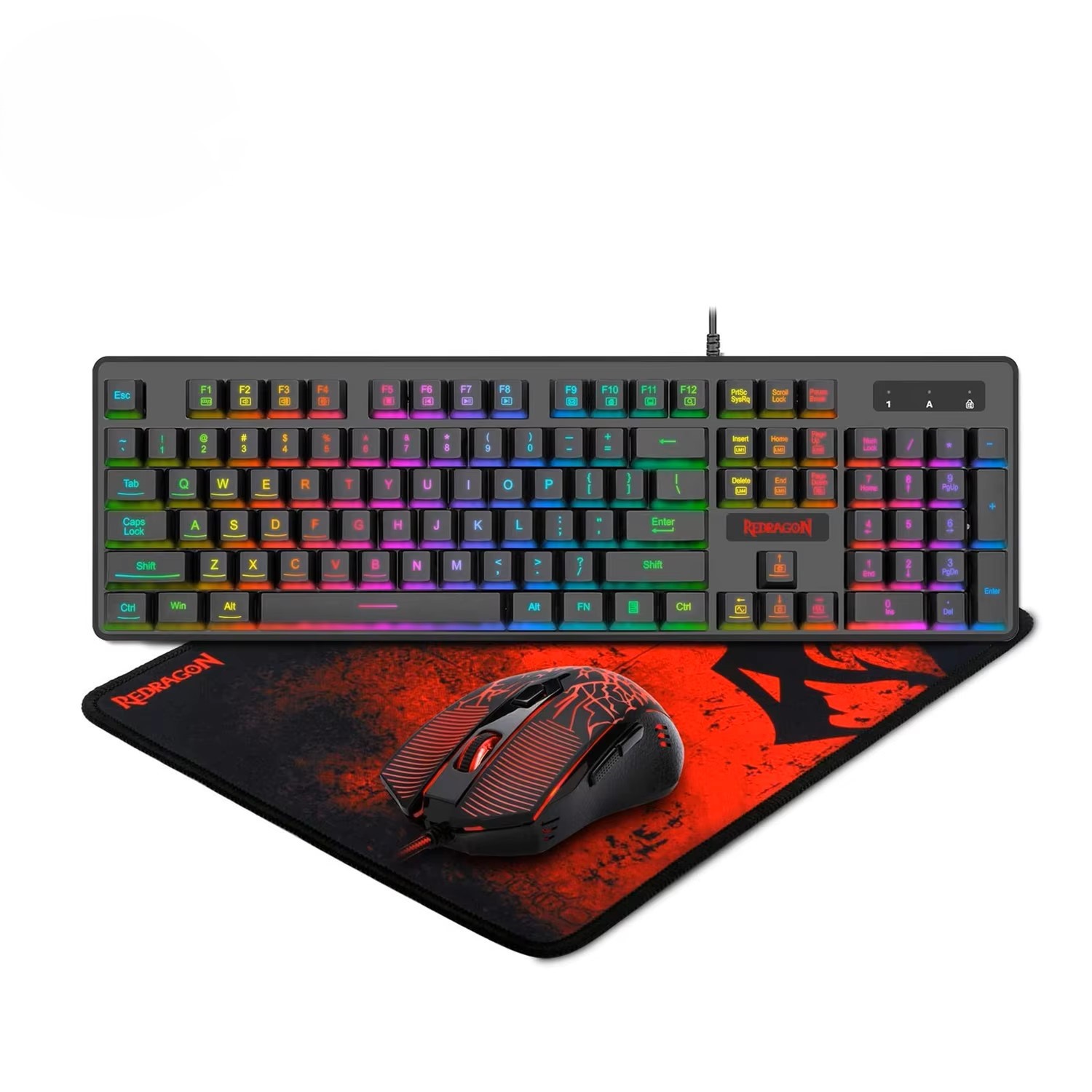 Gaming Keyboard No Rgb - 레드래곤 S107 RGB 게이밍 키보드 &