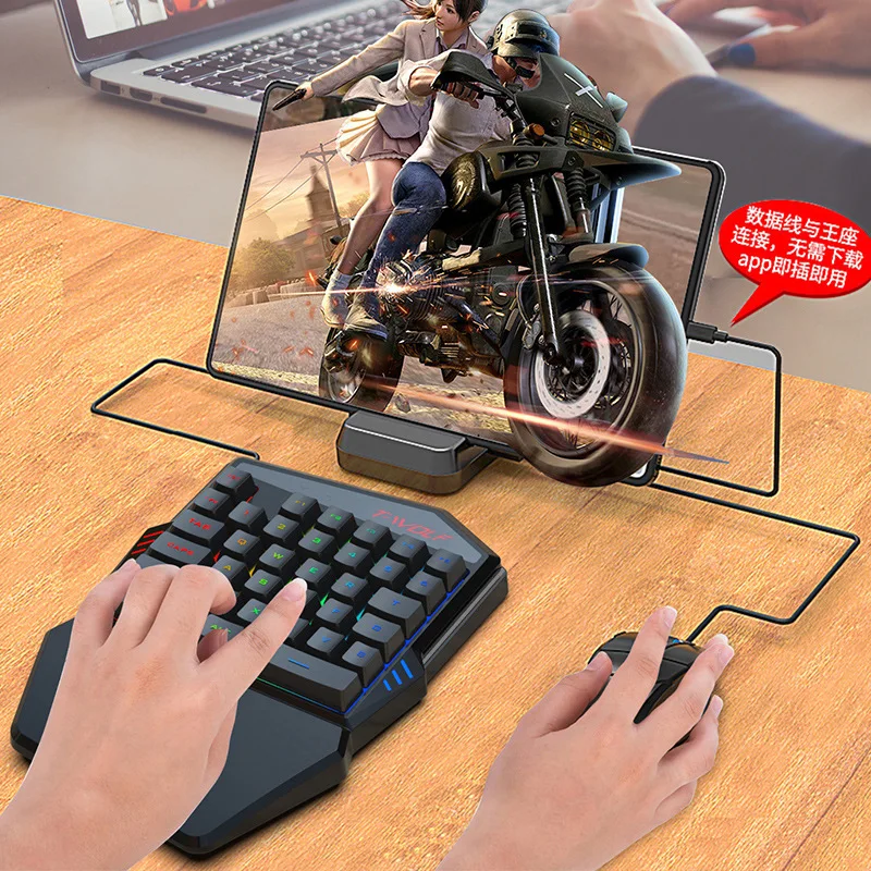 T-WOLF TF900 한 손으로 키보드 왕좌 세트 모 - Gaming Keyboard Mini 리뷰 및 가격