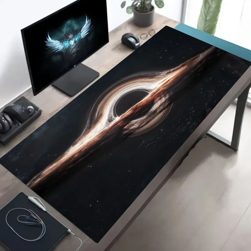 코스믹 블랙홀 마우스 패드, 900x450mm, 대형, - Gaming Keyboard Mini 리뷰 및 가격