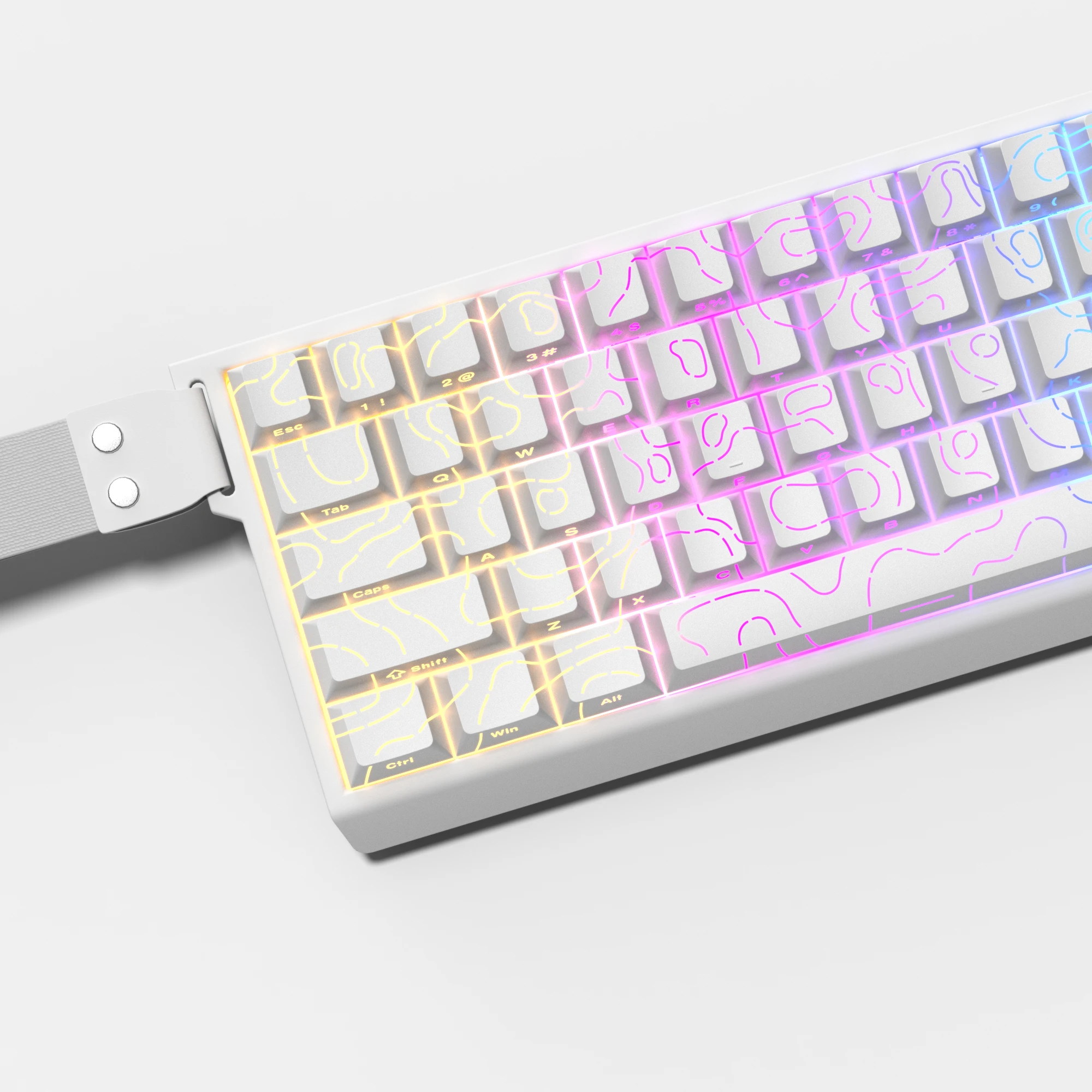 2026 슈퍼 뉴 화이트 토포그래픽 4.0 더블 샷 P - Gaming Keyboard 2026 리뷰 및 가격
