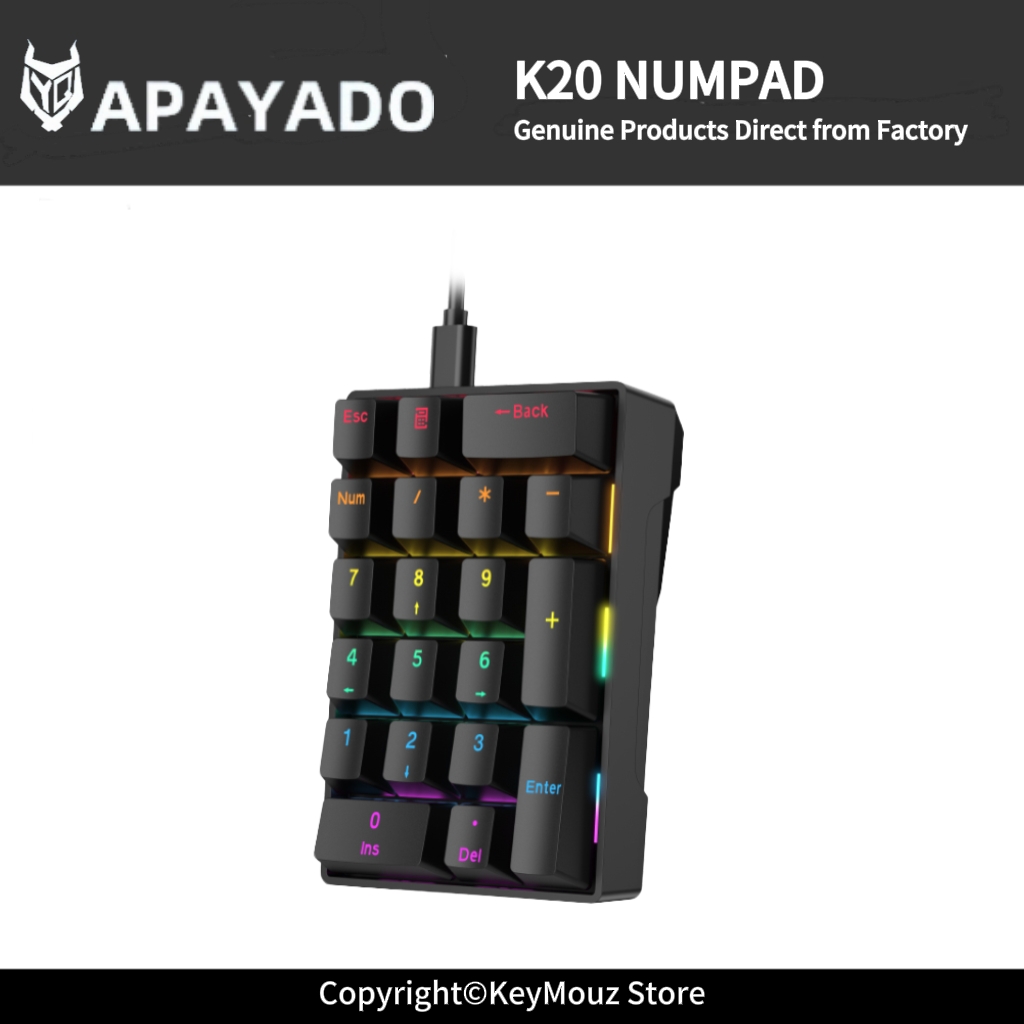 K20 미니 휴대용 기계식 숫자 키패드, 블루 스위치, - Keyboard Gaming Blue Switch 리뷰 및 가격