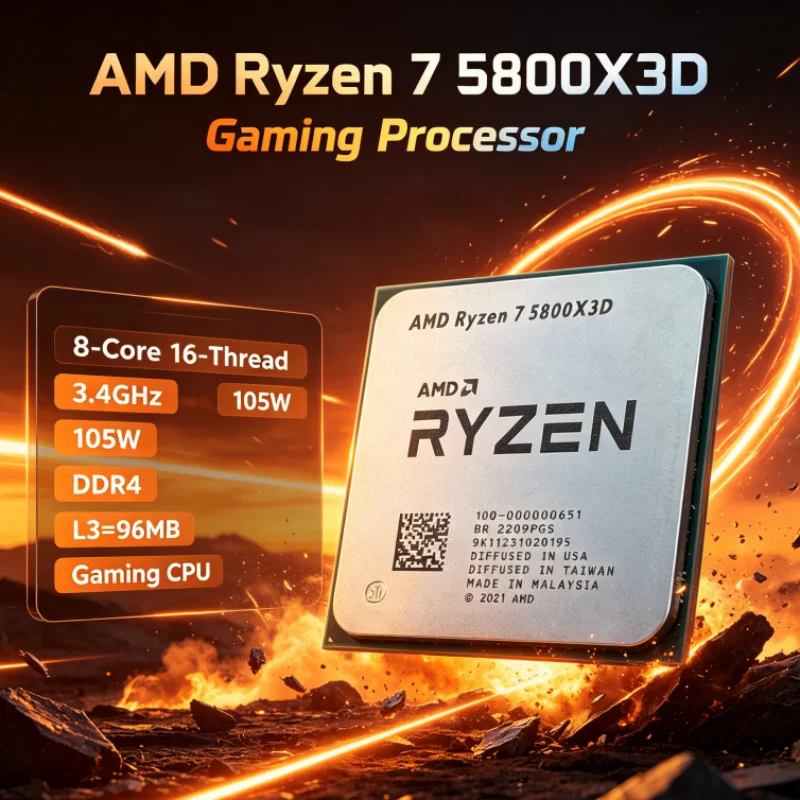 AMD R7 5800X3D 96MB CPU 프로세서 라 - Amd Cpu Ryzen 7 리뷰 및 가격