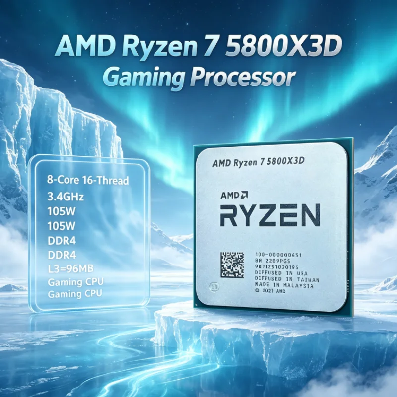 AMD R7 5800X3D 96MB CPU 프로세서 라 - Amd Cpu Ryzen 7 리뷰 및 가격